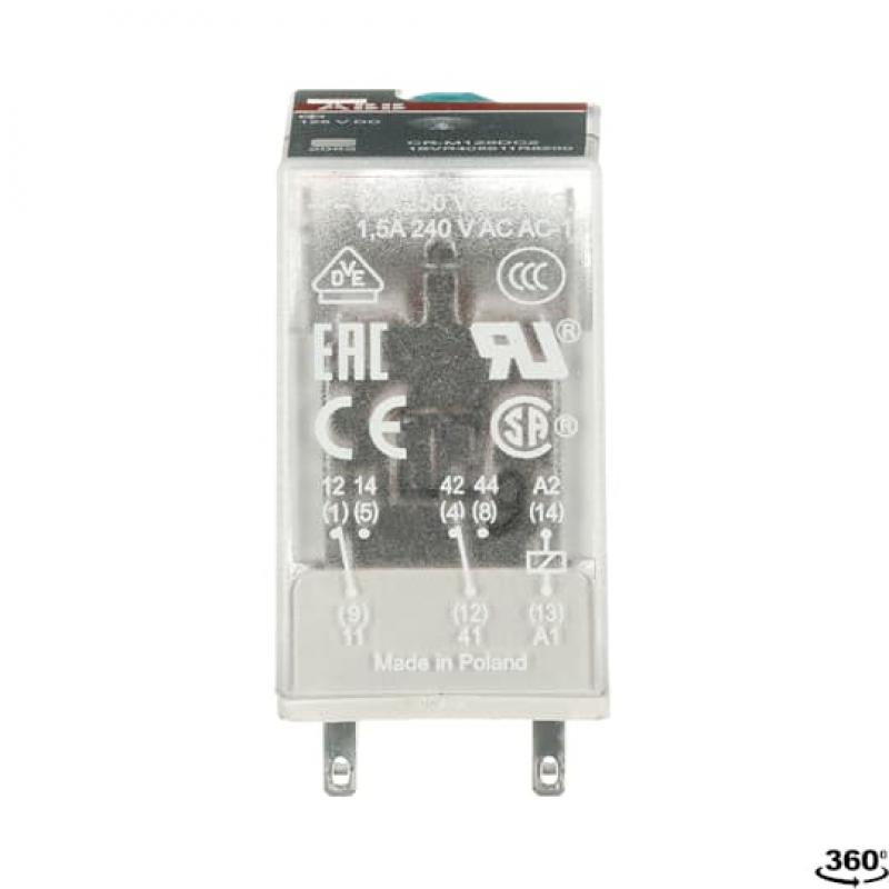 ABB CR-M125DC2 Steckbares Interface-Relais 2We, A1-A2=125VDC, 250V/12A