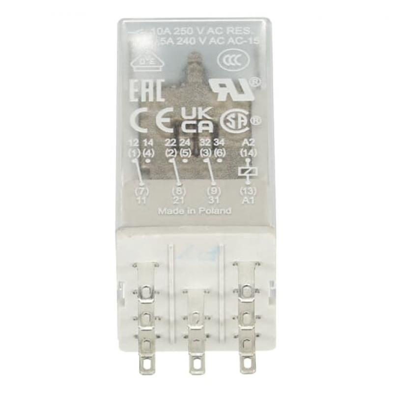 ABB CR-M024DC3 Steckbares Interface-Relais 3We, A1-A2=24VDC, 250V/10A