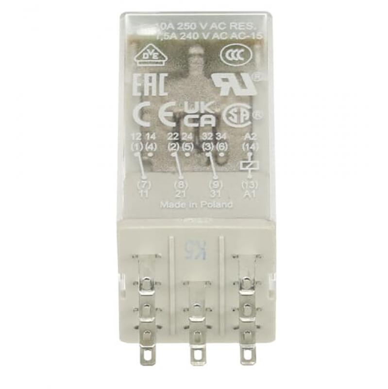 ABB CR-M024DC3L Steckbares Interface-Relais 3We, A1-A2=24VDC, 250V/10A, LED