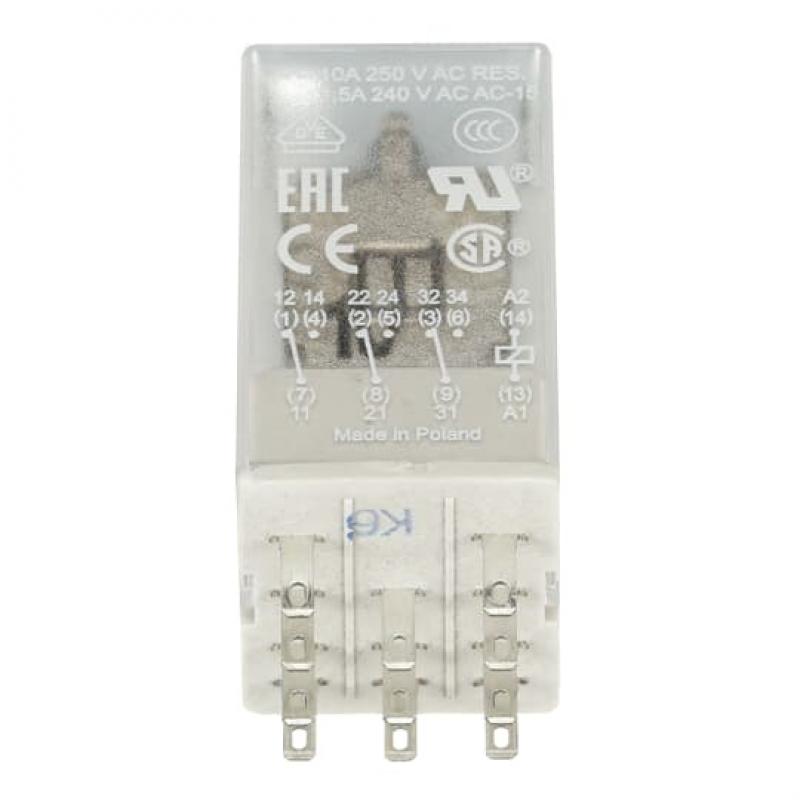 ABB CR-M125DC3 Steckbares Interface-Relais 3We, A1-A2=125VDC, 250V/10A