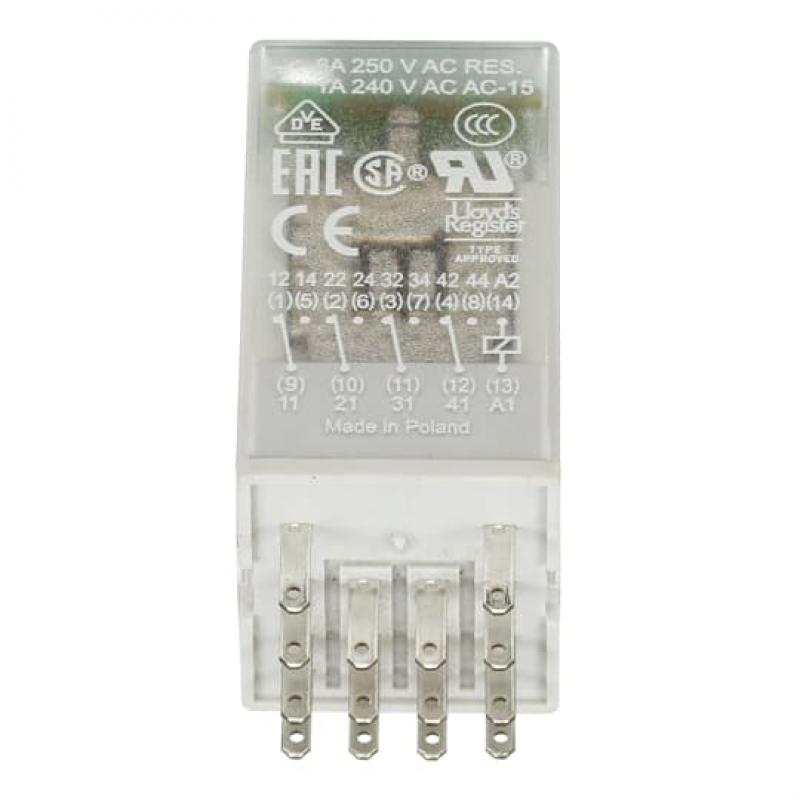 ABB CR-M012DC4L Steckbares Interface-Relais 4We, A1-A2=12VDC, 250V/6A, LED