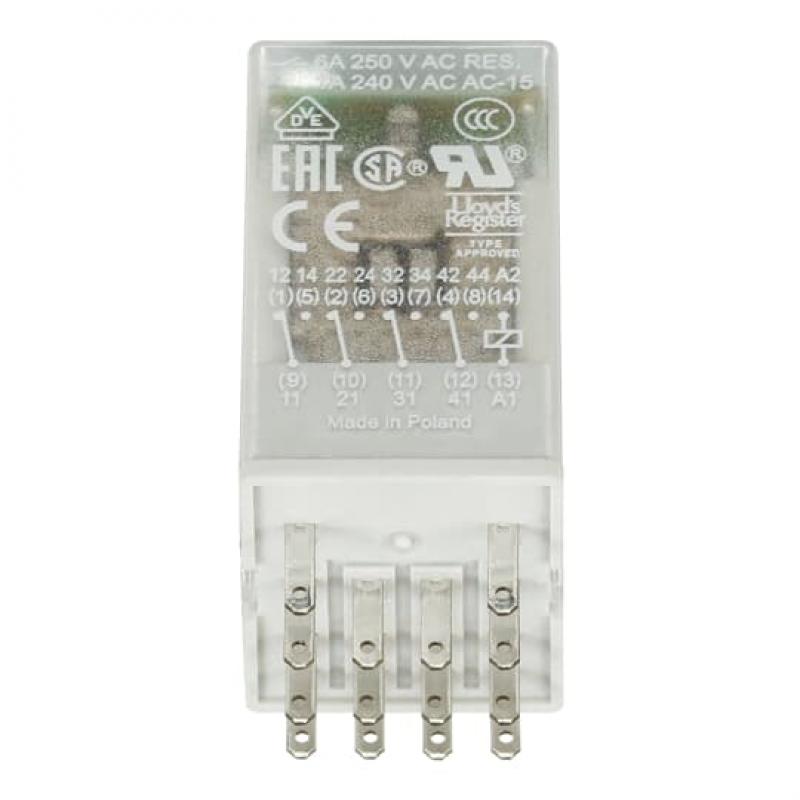 ABB CR-M060DC4L Steckbares Interface-Relais 4We, A1-A2=60VDC, 250V/6A, LED