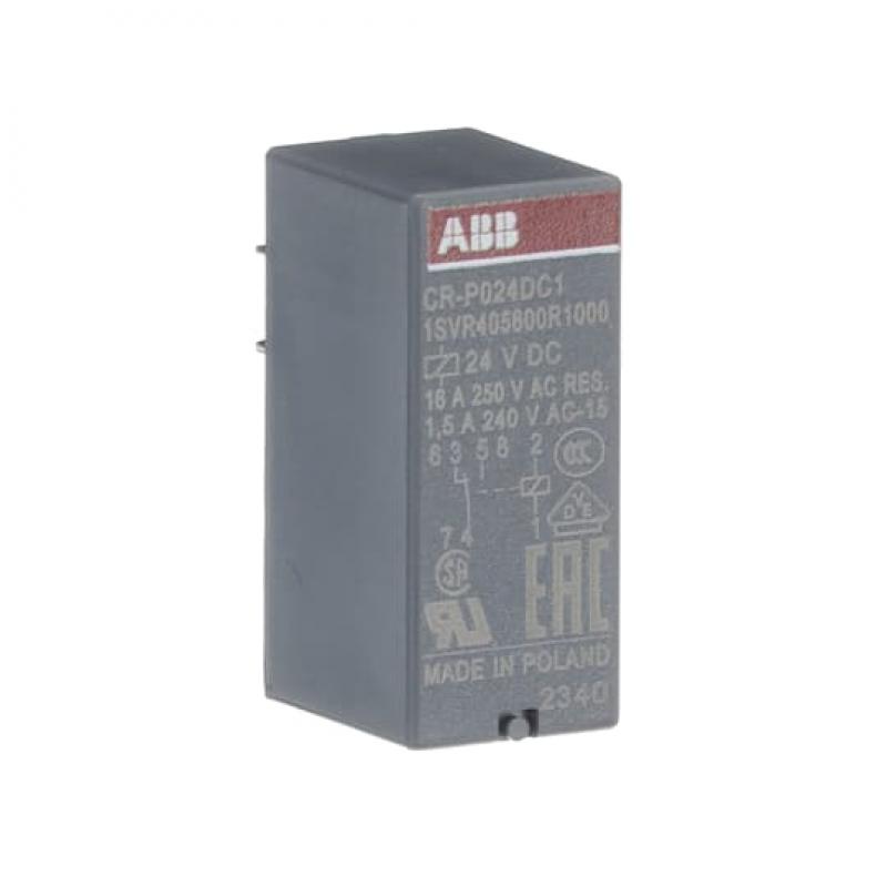 ABB CR-P024DC1 Steckbares Interface-Relais 1We, A1-A2=24VDC, 250V/16A