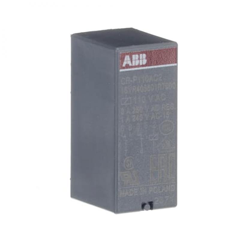 ABB CR-P110AC2 Steckbares Interface-Relais 2We, A1-A2=110VAC, 250V/8A