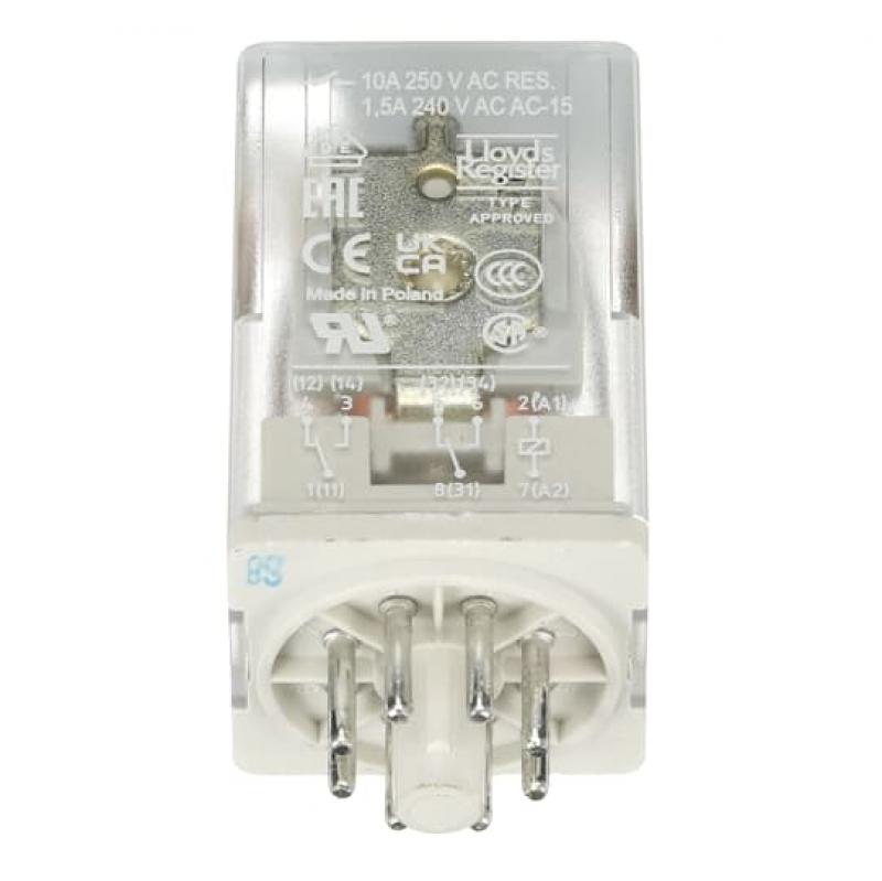 ABB CR-U024AC2L Steckbares Interface-Relais 2We, A1-A2=24VAC, 250V/10A, LED