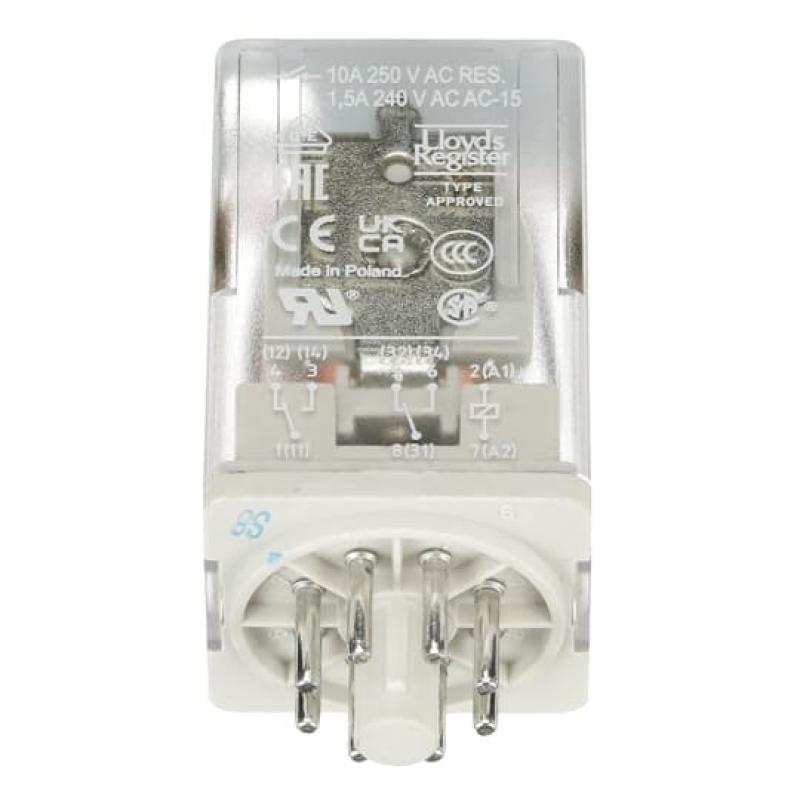 ABB CR-U120AC2 Steckbares Interface-Relais 2We, A1-A2=120VAC, 250V/10A
