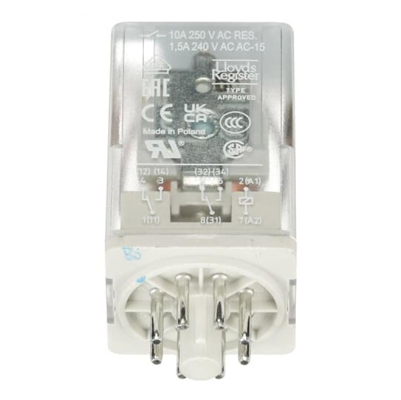 ABB CR-U120AC2L Steckbares Interface-Relais 2We, A1-A2=120VAC, 250V/10A, LED