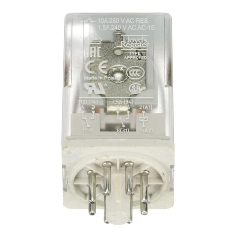 ABB CR-U230AC2 Steckbares Interface-Relais 2We, A1-A2=230VAC, 250V/10A