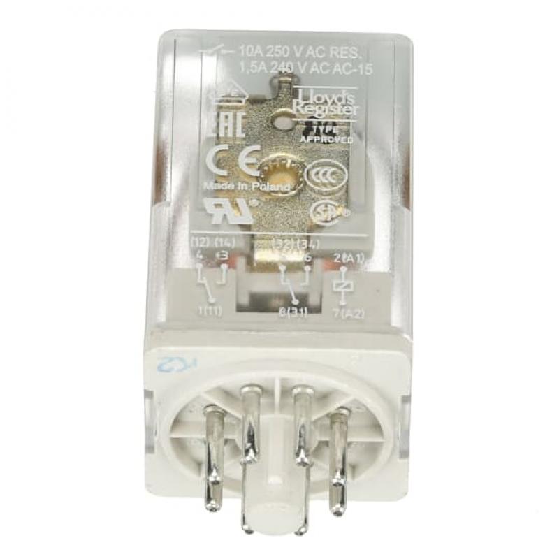 ABB CR-U048DC2 Steckbares Interface-Relais 2We, A1-A2=48VDC, 250V/10A