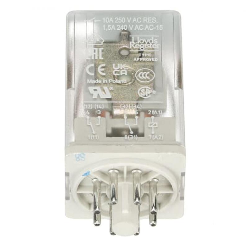 ABB CR-U110AC2 Steckbares Interface-Relais 2We, A1-A2=110VAC, 250V/10A