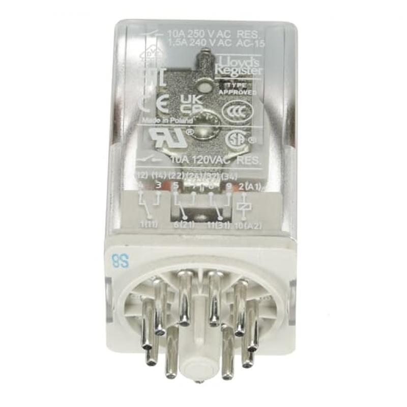 ABB CR-U024AC3 Steckbares Interface-Relais 3We, A1-A2=24VAC, 250V/10A