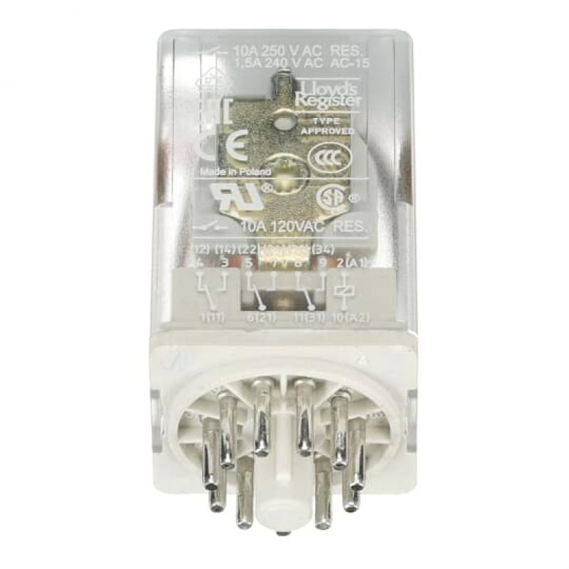 ABB CR-U110AC3 Steckbares Interface-Relais CR-U, 3We, A1-A2=110VAC, 250V/10A