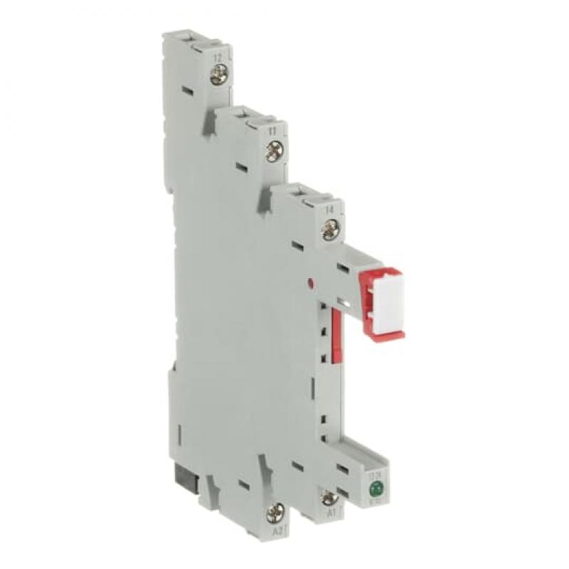 ABB CR-S012/024VADC1SS Relaissockel 1We, A1-A2=12-24V AC/DC, 250VAC Schraubanschluss
