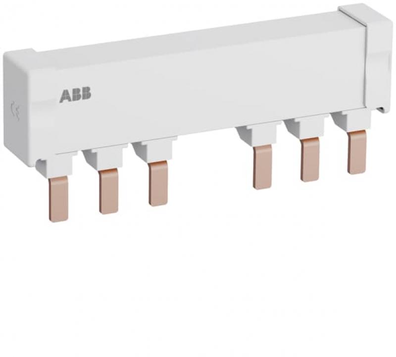 ABB PS2-2-2-125 3-Phasen-Sammelschiene für 2 MS165 mit 2 HK/SK, Ie=125A