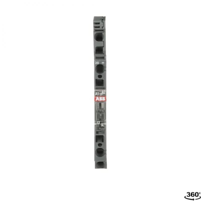 ABB OBRIC0100-24VDC Optokoppler R600 100mA,A1-A2=24VDC,Transistor, Federzugklemme