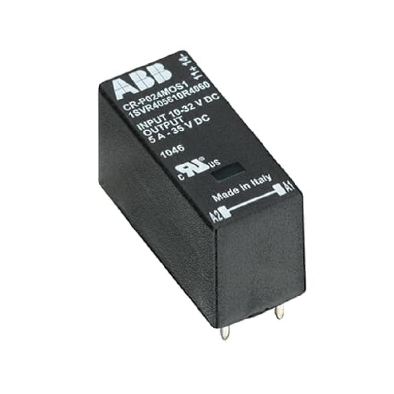 ABB CR-P024TRI1 Interface-Relais komplett, Opto, Input= 24 V DC, Output= 3 A/240 V AC Triac