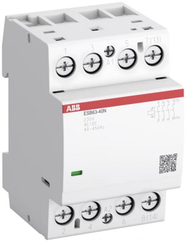 ABB ESB63-22N-07 Installationsschütz 2S/2Ö, 400 V AC/DC