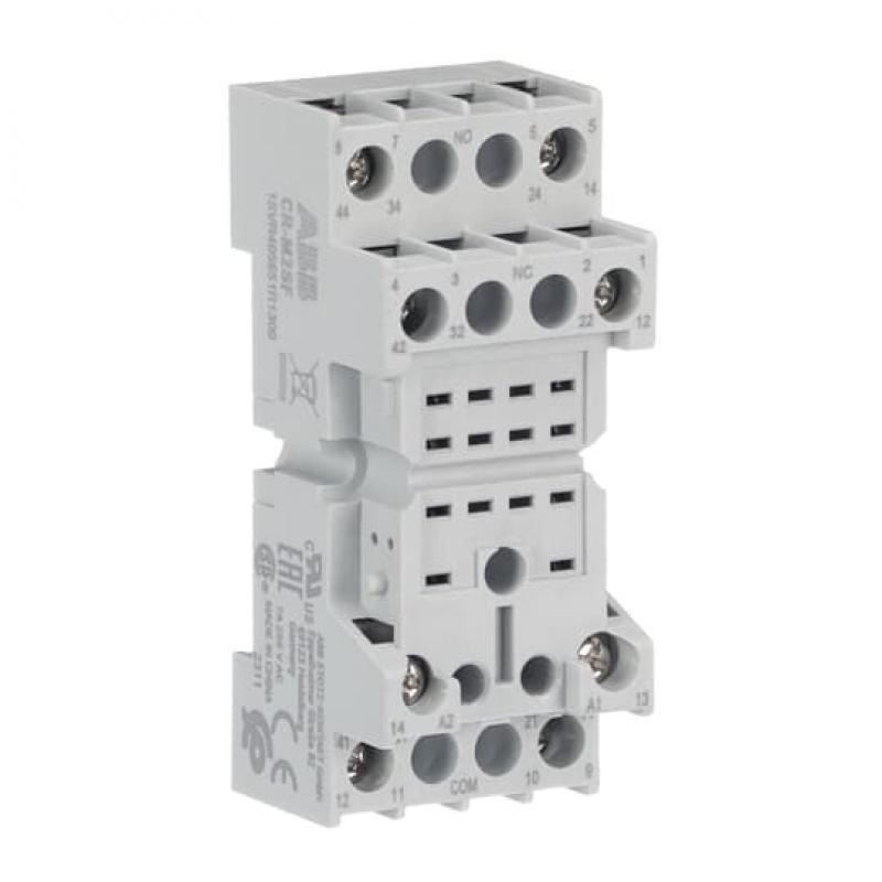 ABB CR-M2SF Standard Relaissockel m. Bügelschrauben für 2We CR-M Relais