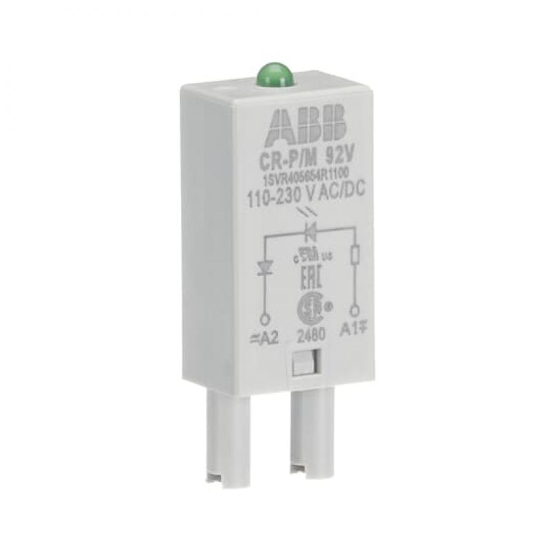 ABB CR-P/M 92V Steckmodul LED grün für CR-P/M, 110-230VAC/110VDC