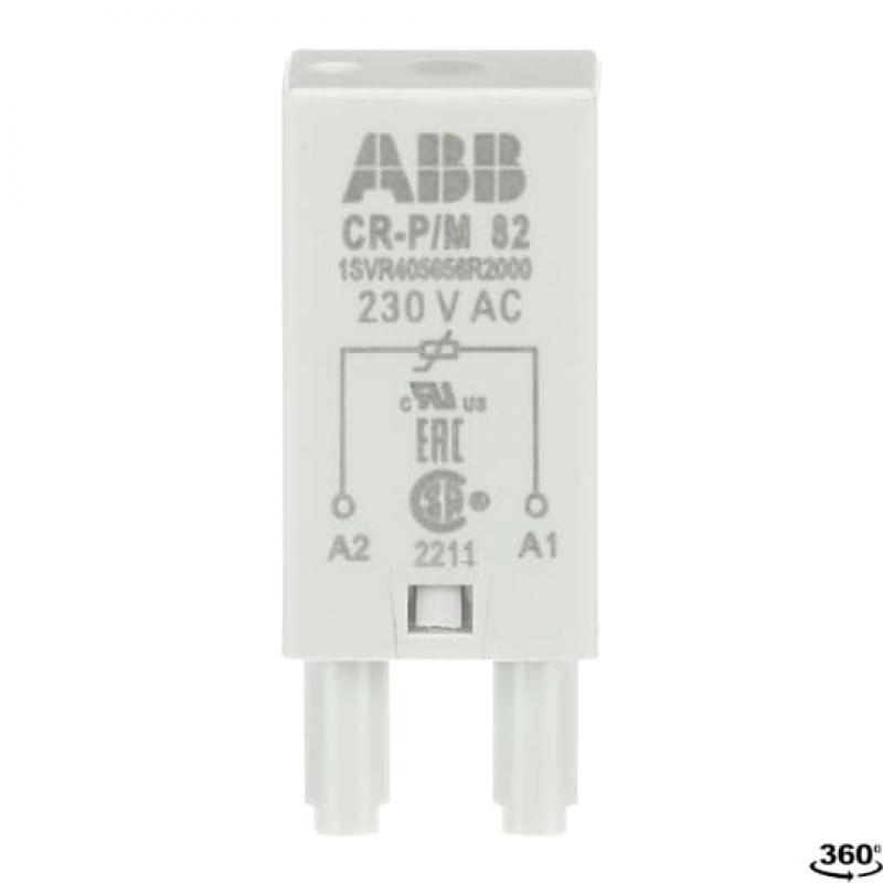 ABB CR-P/M 82 Steckmodul Varistor für CR-P/M, ohne LED, 230VAC
