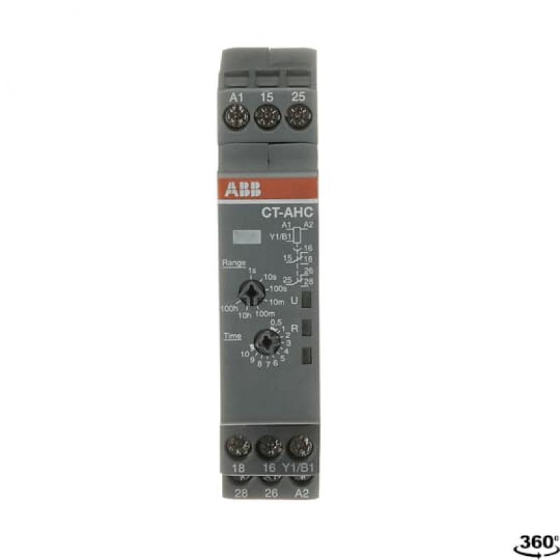 ABB CT-AHC.22 Zeitrelais, rückfallverzögert 2We, 24-48VDC/24-240VAC