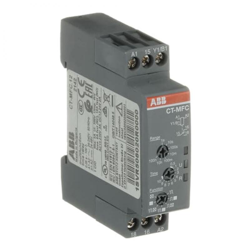 ABB CT-MFC.12 Zeitrelais, multifunktional 1We, 24-48VDC/24-240VAC