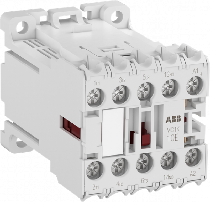 ABB MC1K310ATD Kleinschütz, 4 kW, 3S, Hiko: 1S, 24 V DC 2 W, Schraubanschluss