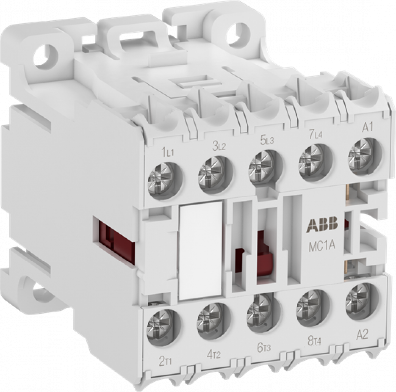 ABB MC1AA00AR1 Kleinschütz, 4-polig, 4Ö, 24 V 50/60 Hz, Ringkabelschuhanschluss