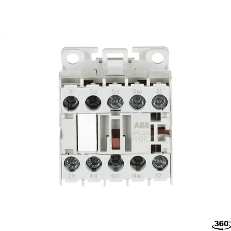 ABB MC2A310ATW Kleinschütz, 5,5 kW, 3S, Hiko: 1S, 415-440 V 50 Hz / 480 V 60 Hz Schraubanschluss