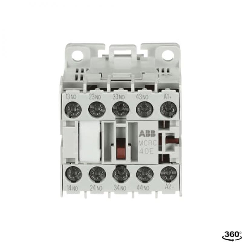 ABB MCRC040ATWL Kleinhilfsschütz, 4S, 125 V DC, Weitspannung, Schraubanschluss