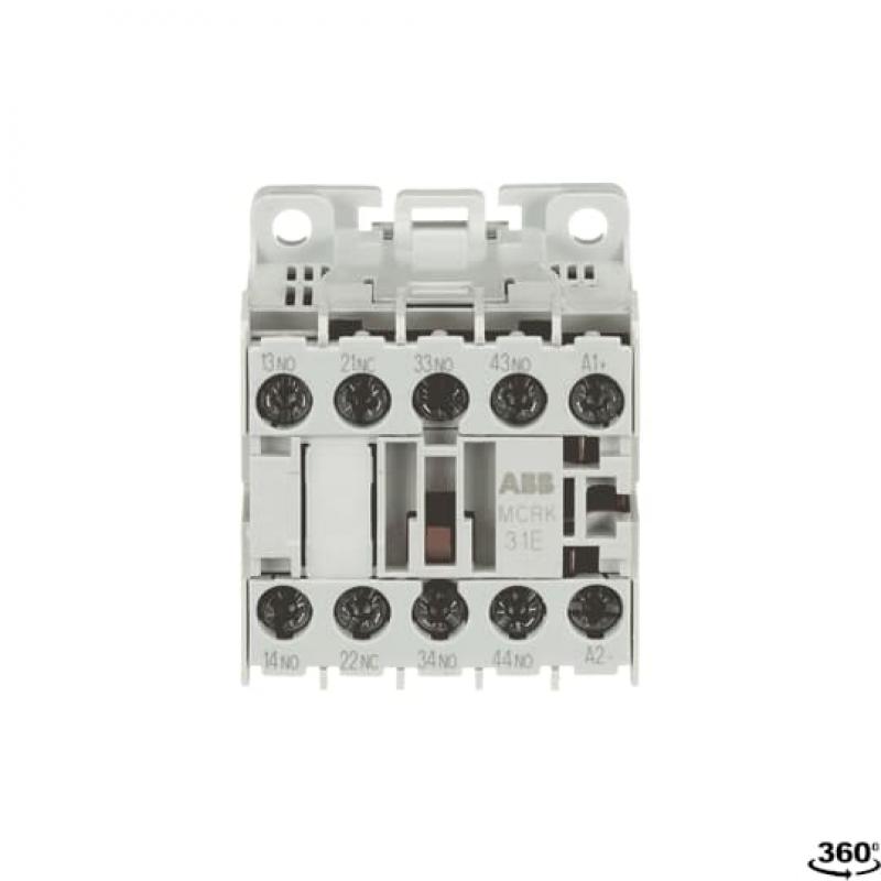 ABB MCRK031ATD Kleinhilfsschütz, 3S+1Ö, 24 V DC - 2 W, Schraubanschluss