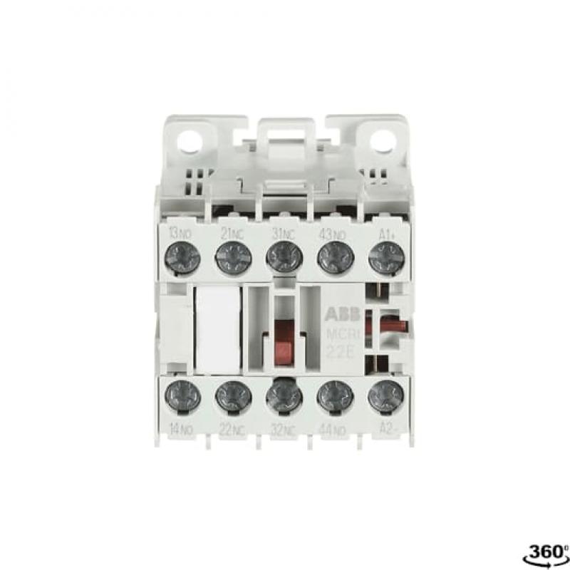 ABB MCRI022ATD Kleinhilfsschütz, 2S+2Ö, 24 V DC - 1,2 W, Schraubanschluss