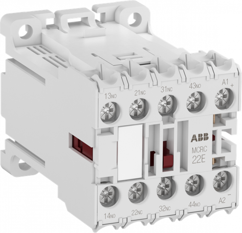 ABB MCRC031ARB Kleinhilfsschütz, 3S+1Ö, 12 V DC, Ringkabelschuhanschluss