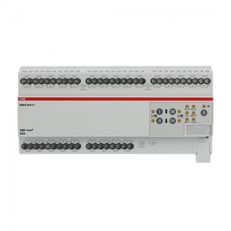 ABB SAH/S24.6.7.1 Schalt-/Jalousieaktor, 24fach, 6 A, REG