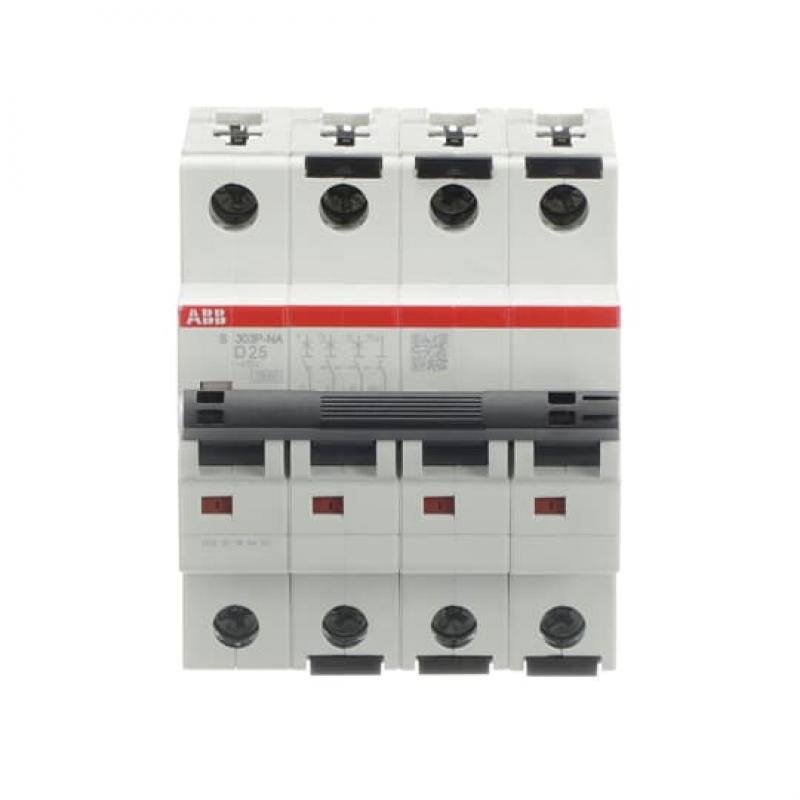 ABB S303P-D25NA Sicherungsautomat D-Char., 25 kA, 25A, 3+NA