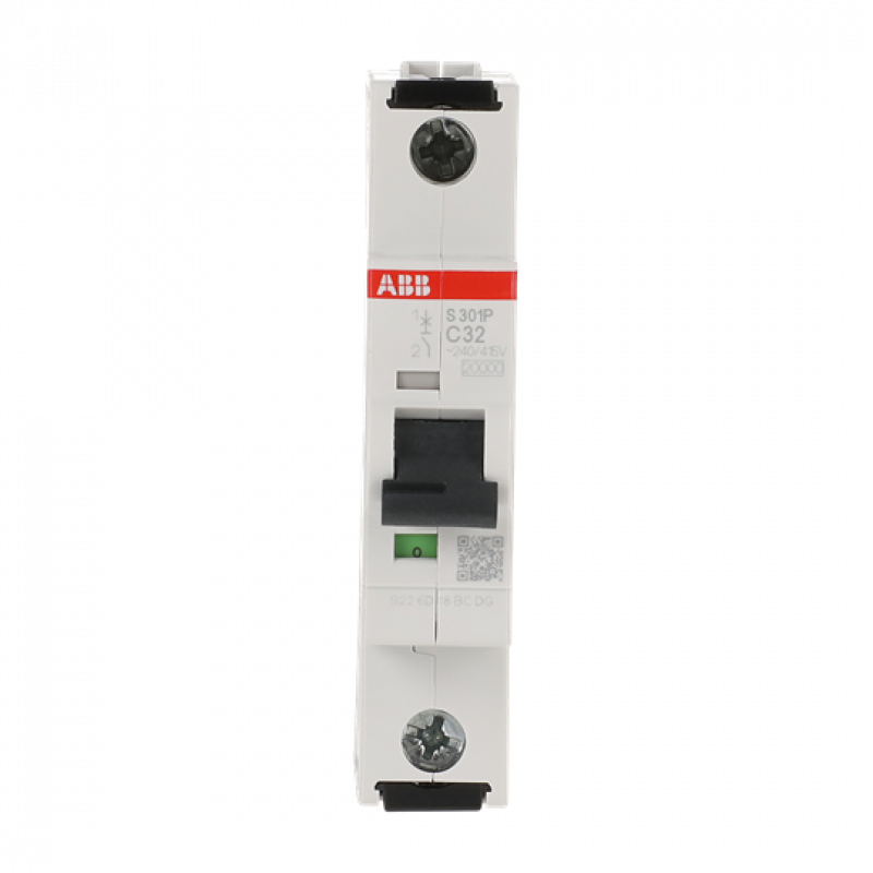 ABB S301P-C32 Sicherungsautomat C-Char., 25 kA, 32A, 1P