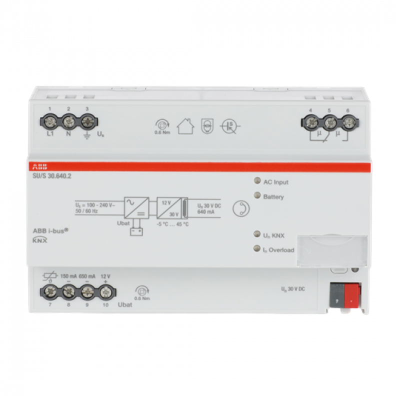 ABB SU/S30.640.2 Unterbrechungsfreie KNX Spannungsversorgung 640 mA