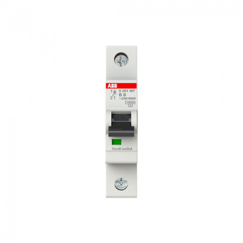 ABB S201MT-B8 Sicherungsautomat B-Char., 10kA, 8A, 1P