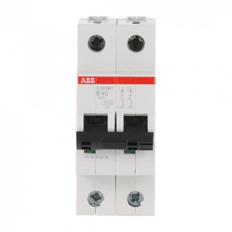 ABB S202MT-B40 Sicherungsautomat B-Char., 10kA, 40A, 2P