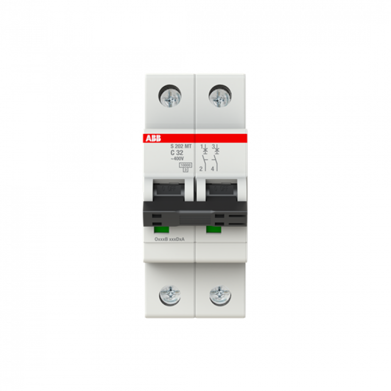 ABB S202MT-C32 Sicherungsautomat C-Char., 10kA, 32A, 2P