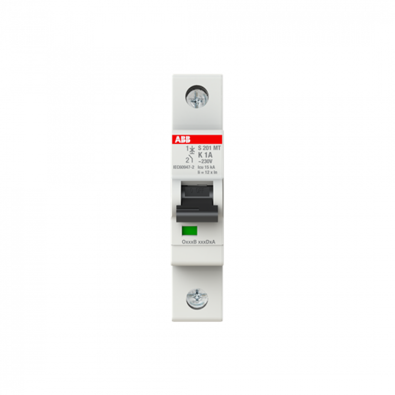 ABB S201MT-K1 Sicherungsautomat K-Char., 10kA, 1A, 1P