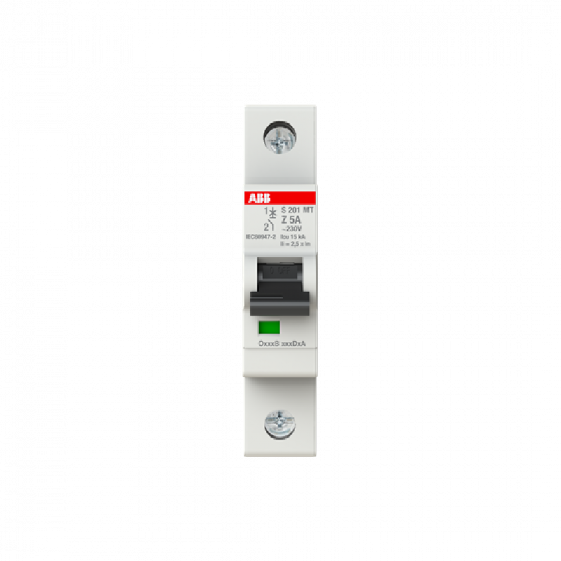 ABB S201MT-Z5 Sicherungsautomat Z-Char., 10kA, 5A, 1P