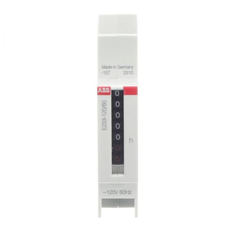 ABB E233-120/60HZ Betriebsstundenzähler 120 V, 60 Hz