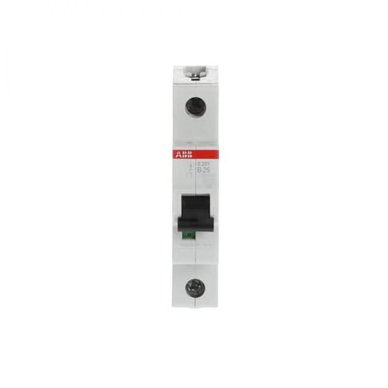 ABB S201-B25 Sicherungsautomat B-Char., 6 kA, 25 A, 1P