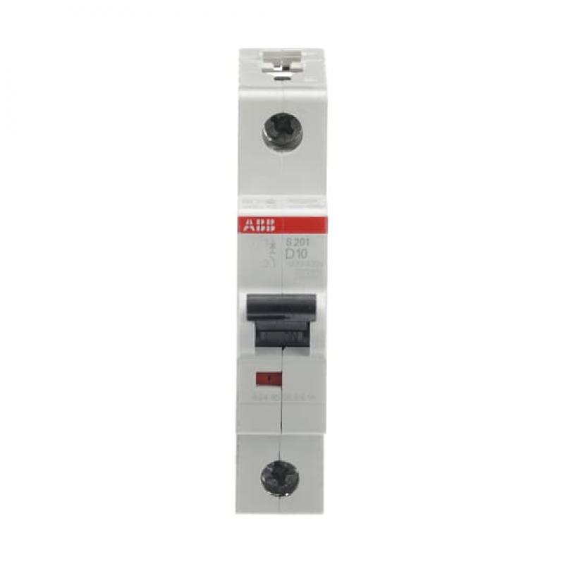 ABB S201-D10 Sicherungsautomat D-Char., 6 kA, 10 A, 1P