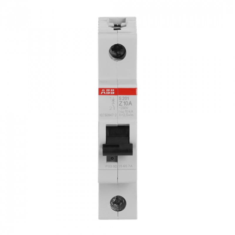 ABB S201-Z10 Sicherungsautomat Z-Char., 6 kA, 10 A, 1P
