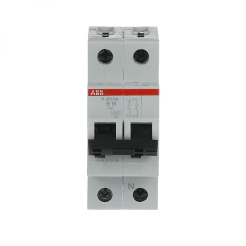 ABB S201-B16NA Sicherungsautomat B-Char., 6 kA, 16 A, 1P+NA