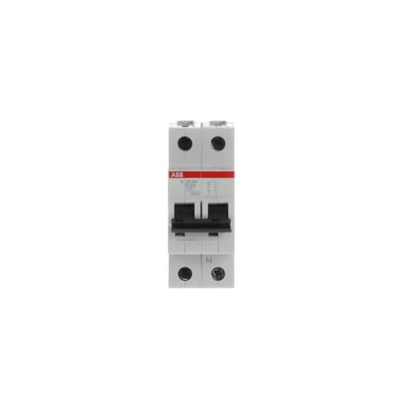 ABB S201-D20NA Sicherungsautomat D-Char., 6 kA, 20 A, 1P+NA