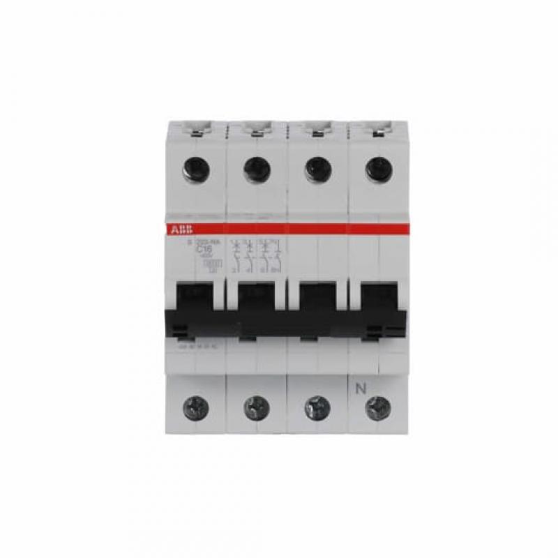 ABB S203-C16NA Sicherungsautomat C-Char., 6 kA, 16 A, 3P+NA