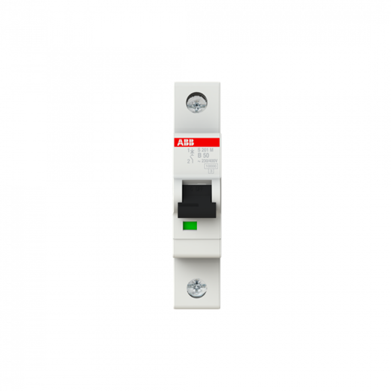 ABB S201M-B50 Sicherungsautomat B-Char., 10 kA, 50 A, 1P